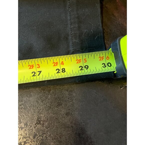 Lee Comfort Waistband Black Stretch Flat Front Pants Sz 14 - Picture 13 of 13